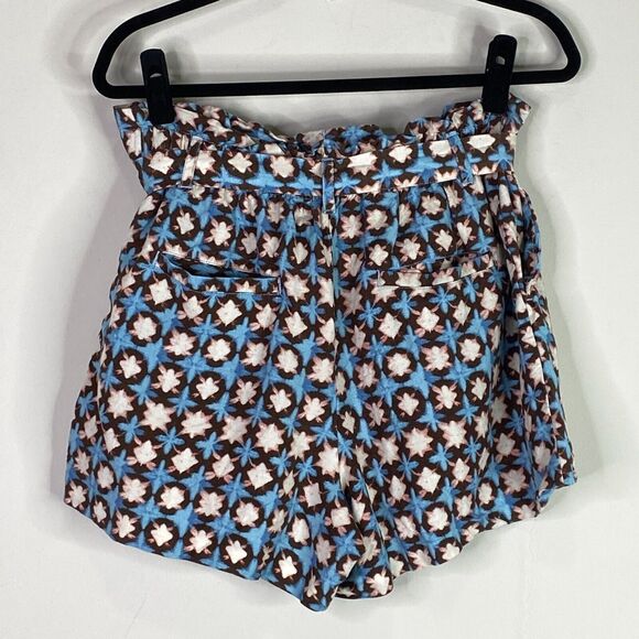 Ann Taylor LOFT 2021 Linen Blend Paperbag Shorts Women's Size Medium - Picture 6 of 7